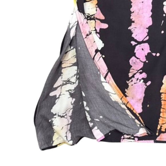 Busayo x RTR Tie Dye Slip Dress in Black Multi, Size S - Picture 9 of 10